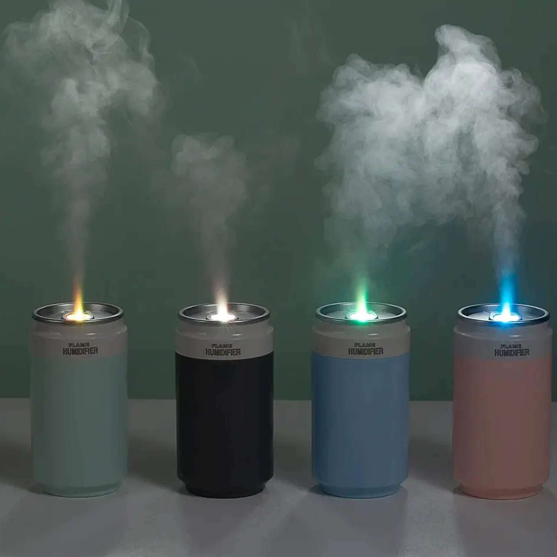 Humidificador Difusor Estilo Lata Usb