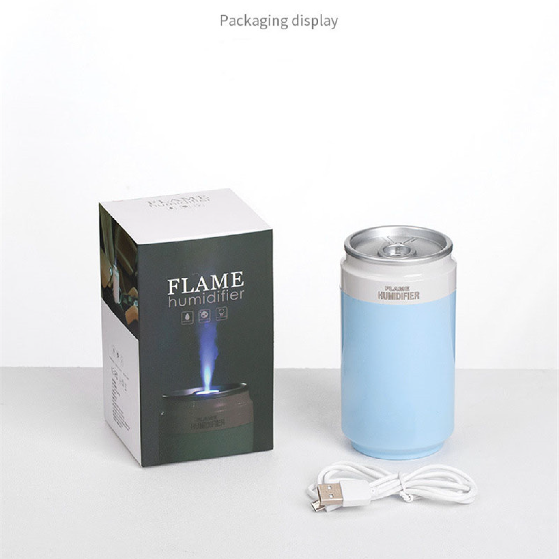 Humidificador Difusor Estilo Lata Usb
