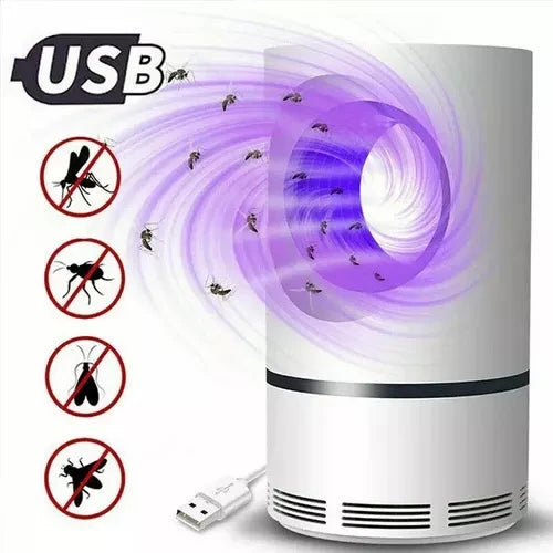 Lampara Antimosquitos Usb Trampa Para Mo