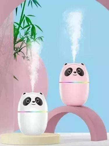 Humidificador Difusor Oso Panda Led Usb